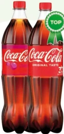 Coca-Cola Zero / Clasic / Cherry / Vanilla, 1,25 l