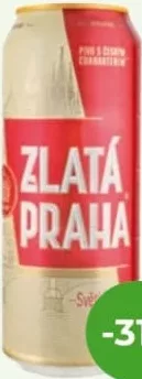 Zlata Praha bere blondă, 500 ml