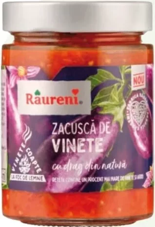 Râureni zacuscă de vinete, 300 g