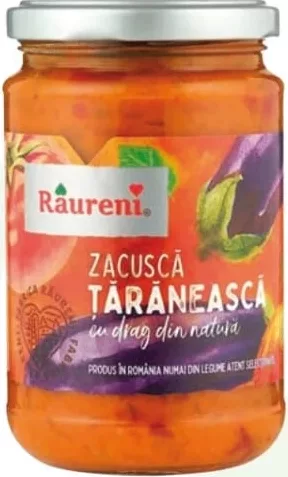 Râureni zacuscă țărănească, 300 g