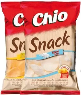 Chio Snack: sare / cașcaval / smântână și ceapă, 65 g