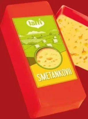 LATTI Brânză maturată tare Smetancovii 45%, kg