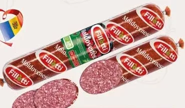 FILLETTI Salam Moldovenesc semiafumat, kg
