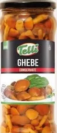 TELLI Ghebe conservate / marinate, 530 g