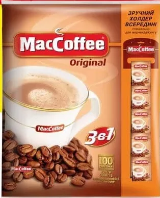 MACCOFFEE Cafea 3în1 Original 100p