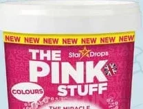 THE PINK STUFF Îndepărtare pete pentru rufe albe/color 1kg