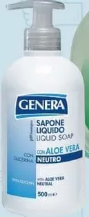 GENERA Săpun lichid Aloe Vera/Neutru Aloe Vera 500ml