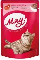 МЯУ Hrană pentru pisici adulte sortiment divers 85g