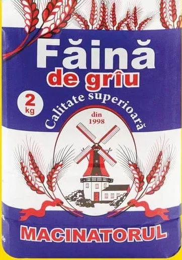 MĂCINĂTORUL Făină de grâu 2kg