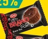 BRAWO Muffin cu cremă de cacao, 30 g — 1 buc, preț obișnuit