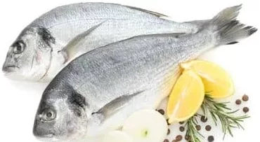 Dorada Regală, calibru 300–400 g, Grecia; perioada tipărită pe pagină: 15–21.10.2026
