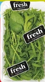 Салатний мікс fresh, перший ґатунок, лоток 100 г; зі скануванням Kaufland Card XTRA на касі
