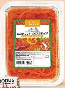DIN CĂMARA Морква по-корейськи, помірно гостра/солодка, 400 г