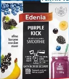 EDENIA Фруктовий мікс для смузі red strength/purple kick/yellow energy, 500 г; 2 фігурки за 1 шт. з Kaufland Card XTRA