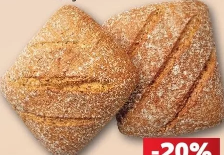 Свіжоспечений сільський хліб зі злаками, 400 г