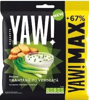 YAW! Сухарики, асортимент, 85 г