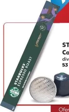 STARBUCKS Кава в капсулах, асортимент, 53/57 г; активуйте купон і скануйте Kaufland Card XTRA