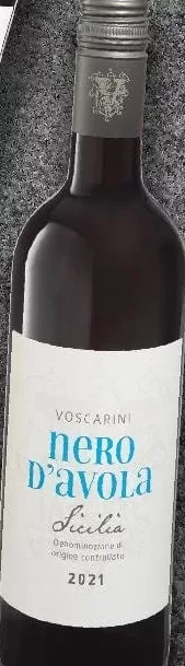 Voscarini Вино червоне сухе Nero d’Avola 0.75 l