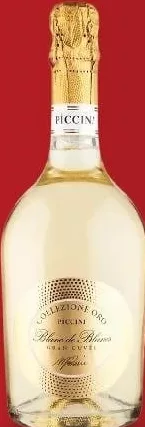 Piccini Вино ігристе біле сухе Blanc de Blancs, алкоголь11% 0.75 l