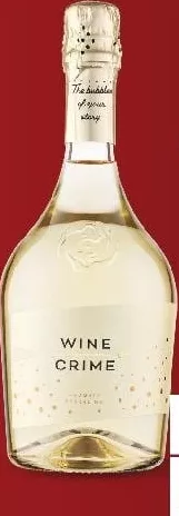 Wine Crime Вино ігристе біле/рожеве солодке Naughty/Flirty, алкоголь7% 0.75 l
