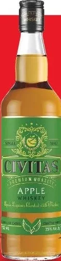 Civitas Лікер Apple/Honey, алкоголь35% 0.7 l