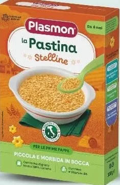 Plasmon Дитячі макарони Stelline, від6місяців 300 g