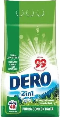 Dero2în1 Пральний порошок автомат, різні види,40прань 3 kg