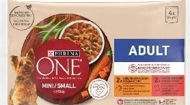 One Mini Корм для собак Adult, курка/індичка/яловичина 4 × 85 g