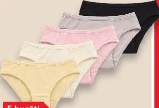 Женские трусы S–XL, 95% хлопок 5% эластан, набор5шт; действует 22–28.10.2026