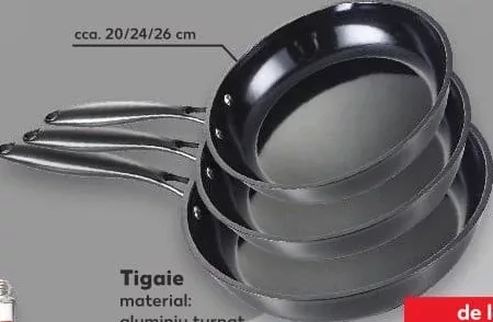 SilverCrest Сковорода, 20/24/26 cm, 1 шт, от 329; действует 22–28.10.2026