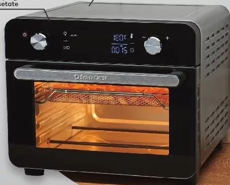 SilverCrest Електропіч,8 програм, деко та гриль, 2250 W,21 l,42×43.7×36.3 cm,1 шт; діє 22–28.10.2026