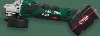 PARKSIDE Кутова шліфмашина, акумулятор2Ah і зарядка, 20 V,125 mm,2500–11500 min⁻¹,1 шт; діє 22–28.10.2026