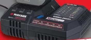 PARKSIDE PERFORMANCE Розумний зарядний пристрій без акумулятора, 20 V,12 Ah,1 шт; діє 29.10–04.11.2026