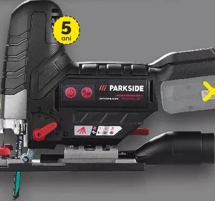 PARKSIDE PERFORMANCE Електролобзик, 20 V,800–2800 min⁻¹,20 mm,max70 mm,1 шт; без акумулятора та зарядного пристрою; діє 29.10–04.11.2026