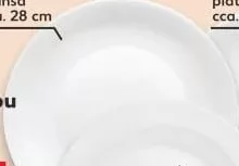 BERGNER Плоска тарілка опал, 28 cm,1 шт; діє 29.10–04.11.2026