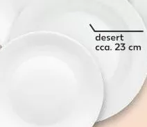 BERGNER Десертна тарілка опал, 23 cm,1 шт; діє 29.10–04.11.2026