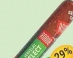 Колбаса ROGOB Сервелат Select полукопчёная, 700 г