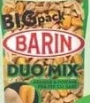 Смесь арахиса/жареной кукурузы BARIN с солью, 120/140 г