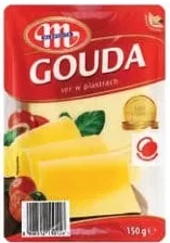 Сыр Gouda Mlekovita нарезка, 150 г