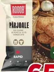 ROGOB Rapid замороженные котлеты из говядины и свинины, 0,5 кг; для участия в розыгрыше купите минимум 2 замороженных товара La Provincie или Rapid в одном чеке