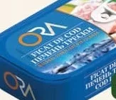 Печень трески натуральная Ora, 120 г