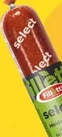 Колбаса Moldovenesc Select полукопчёная FILLETTI, 1 кг; Кешбэк в MyLOCAL: отсканируйте карту в приложении до оплаты; только для товара из буклета с зелёным ценником на полке. 10%; 10.99 MDL cashback.