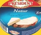 Сыр плавленый треугольники Cheddar/Natur PRESIDENT 140 г; Кешбэк в MyLOCAL: отсканируйте карту в приложении до оплаты; только для товара из буклета с зелёным ценником на полке. 10%; 3.39 MDL cashback.
