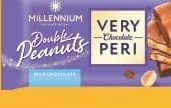 Шоколад Millennium VERY PERI 100/105 г; Кешбэк в MyLOCAL: отсканируйте карту в приложении до оплаты; только для товара из буклета с зелёным ценником на полке. 10%; 2.19 MDL cashback.