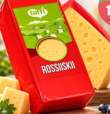 Сыр Российский 45% Latti 1 кг