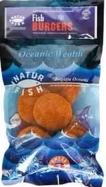 Рыбный бургер в панировке Natur Fish 800 г