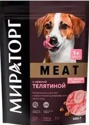 Сухой корм для собак Мираторг Meat с телятиной 500 г