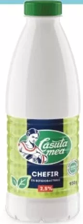 CĂSUȚA MEA Биокефир 2.5% 930г