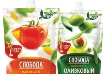 СЛОБОДА Майонез ассортимент 400мл