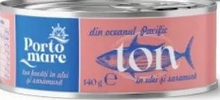 PORTO MARE тунец измельчённый, в ассортименте, 160 г